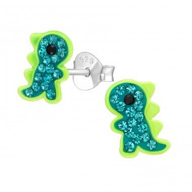 Sudraba auskari "GODZILLA"