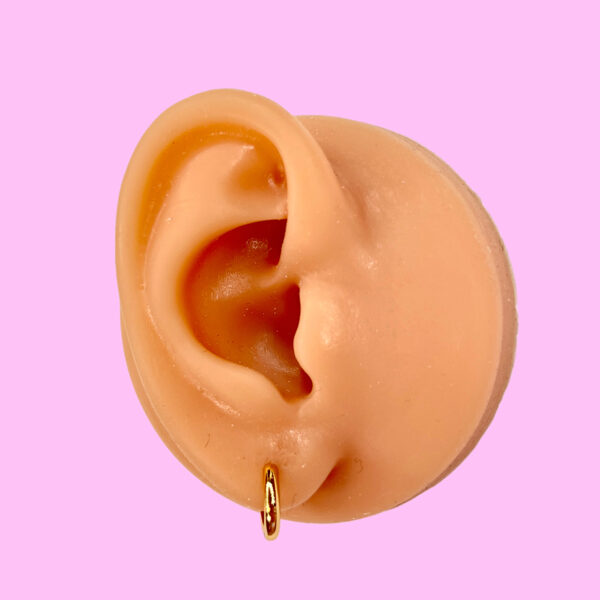 Medicīniskā zelta auskari S