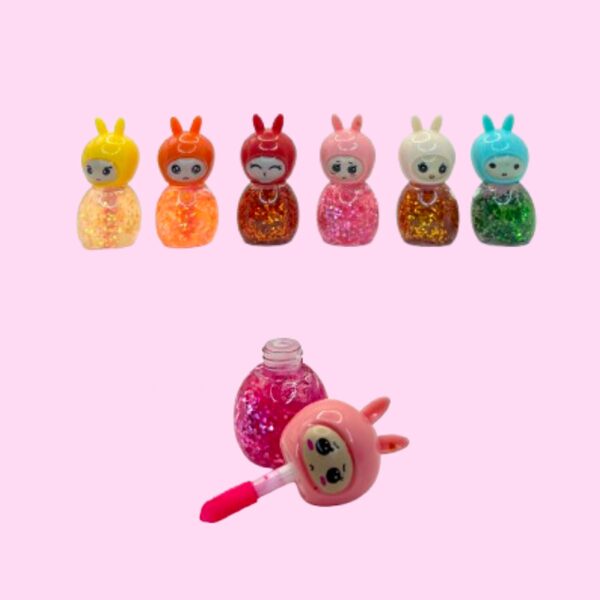 Lūpu spīdums ar gliteri BUNNY BABY